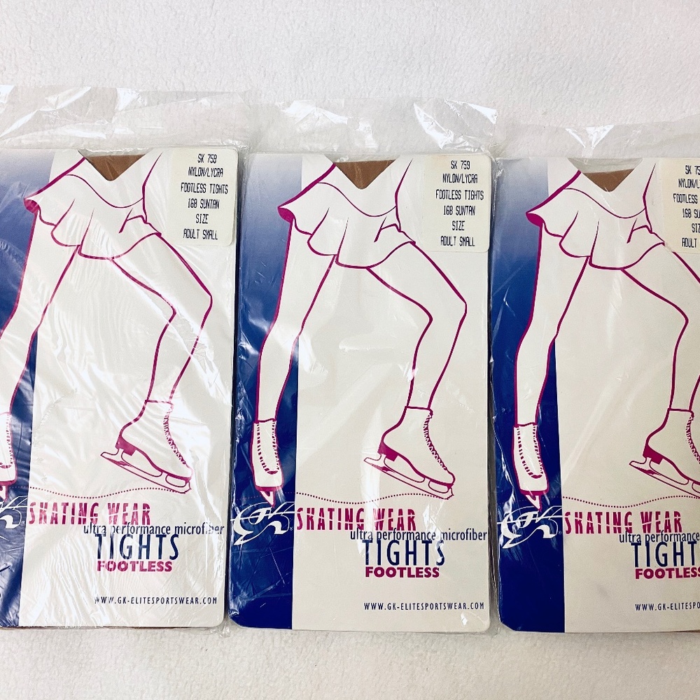 GK Footless Figure Skating Tights